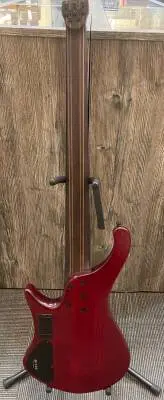 Ibanez - EHB Ergonomic Headless 5-String Electric Bass Guitar with Gigbag - Stained Wine Red Low Gloss 2